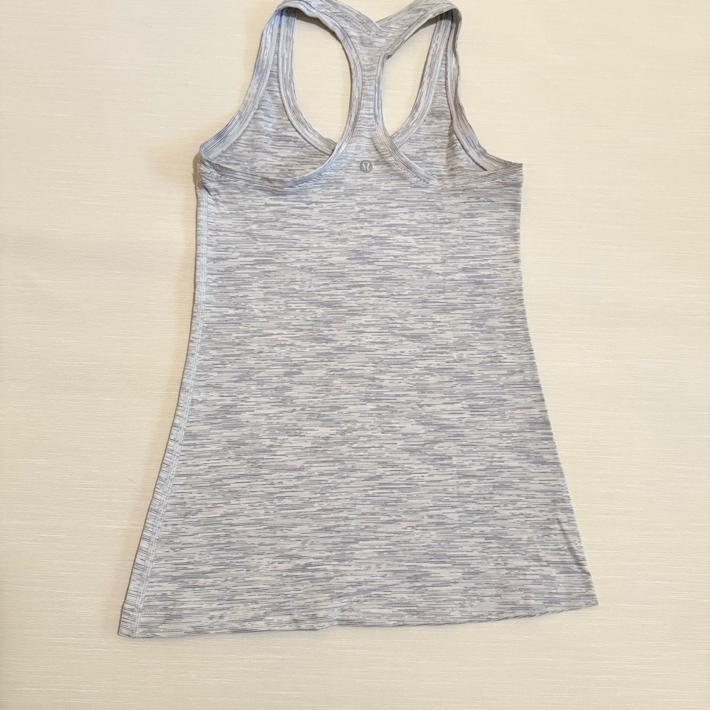 Women's Gray Racerback Tank Top
